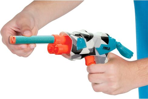 Air Warriors: Blitz 6 - Dart Blaster, 12 Accu-Blast Darts, 6 Chamber Barrel, Automatic Rotating Barrel, Shoots Up to 80ft, Kids Toy, Ages 6+ in Saudi Arabia