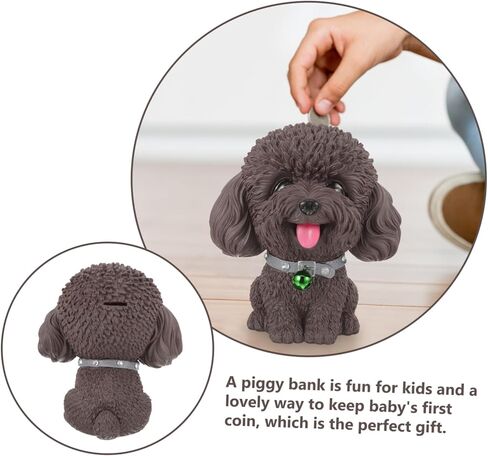 الكلب الخنزير البنك الكلب أكل الخنزير البنك الفتيات الخنزير البنك تمثال الكلب المال البنك الخنزير للفتيات البنك للأطفال مكتب أعلى ديكور طفل المال البنك الفينيل غير قابلة للكسر عيد الميلاد الطفل in Kuwait