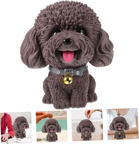 الكلب الخنزير البنك الكلب أكل الخنزير البنك الفتيات الخنزير البنك تمثال الكلب المال البنك الخنزير للفتيات البنك للأطفال مكتب أعلى ديكور طفل المال البنك الفينيل غير قابلة للكسر عيد الميلاد الطفل in Kuwait