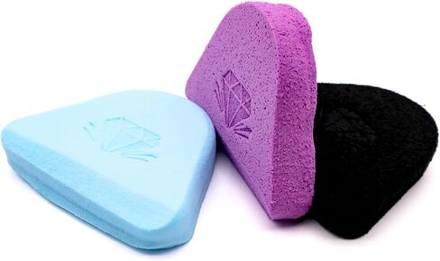 The Original DiamondCore Tools Pottery Sponges, 3 Clay Sponge Options, Pottery Wheel Throwing, Ceramics Finishing & Shaping Sponge, Pottery Tool (Fine Sponge - Blue) in Saudi Arabia