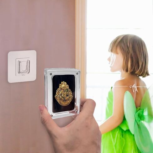 Acrylic Enamel Pin Display Case,Dustproof Collection Box for Wall,Tabletop,Perfect for Displaying Pins, Badges, Jewelry, and Medals,Customizable pin Display in Kuwait