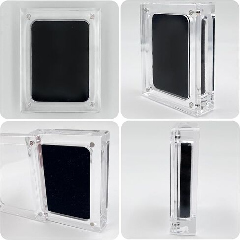 Acrylic Enamel Pin Display Case,Dustproof Collection Box for Wall,Tabletop,Perfect for Displaying Pins, Badges, Jewelry, and Medals,Customizable pin Display in Kuwait