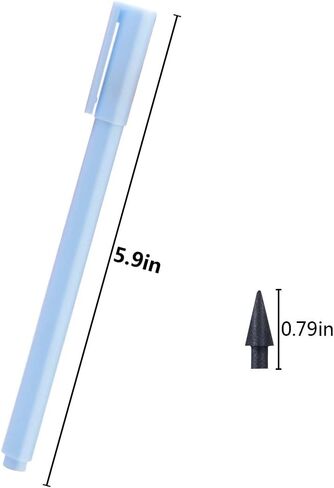 5 قطع قلم رصاص إنفينيتي بدون حبر قلم رصاص دائم بدون حبر قلم رصاص للأبد قلم رصاص لا نهائي قلم رصاص أبدي مع 10 سنون قابلة لإعادة الاستخدام لكتابة الرسم والرسم للطلاب في المنزل واللوازم المكتبية in Kuwait