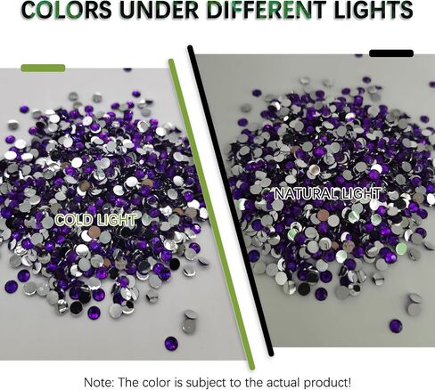 30000Pcs Purple Resin Rhinestones, SS6/2mm Purple Rhinestones Flatback, Purple Rhinestones Bulk, Purple Crystal Rhinestones, Purple Rhinestones for DIY Crafts, Purple Rhinestones for Tumblers in Kuwait