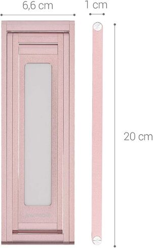 مصباح مكتب LED قابل للطي من kwmobile - مصباح طاولة USB محمول قابل للطي مع 3 إعدادات سطوع - للمنزل والقراءة والدراسة والعمل والسفر - فضي in Saudi Arabia
