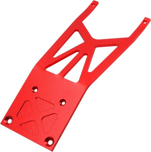 لوحة انزلاقية أمامية من الألومنيوم #5837 متوافقة مع أجزاء ترقية السيارة Traxxas Slash 2WD Rustler Bandit Stampede 2WD 1/10 RC (أحمر) in Saudi Arabia