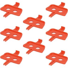 8PCS Bike Disc Brake Pad Spacer, Hydraulic Disc Brake Pad Spreader Instert Repair Tool for Shimano, Mountain, Road Bike