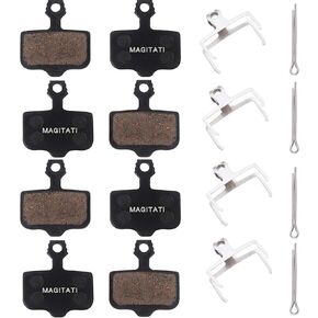 Semi-Metallic Bike Bicycle Disc Brake Pads Compatible with Sram Avid Elixir 1 3 5 7 9 R ER CR Mag Level TL T Sram XX X7 X9 XXWC DB1 DB3 DB5