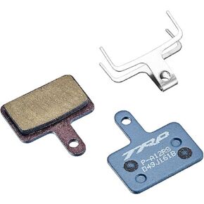 TRP 2-Piston Replacement Pads, One Pair for one Wheel, Compatible with All TRP 2-Piston Brakes, Available in Performance Resin, Semi-Metallic, and Sintered Metallic. Caliper Spring Included.