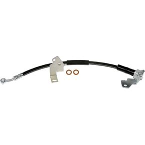 Dorman H621467 Front Driver Side Brake Hydraulic Hose Compatible with Select Ford / Lincoln / Mercury Models