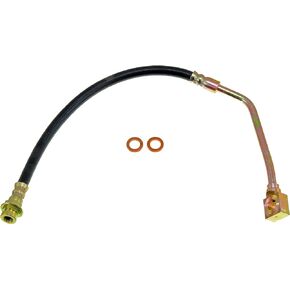 Dorman H38665 Front Passenger Side Brake Hydraulic Hose Compatible with Select Cadillac / Chevrolet / GMC Models, Black