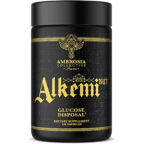 Alkemi NCT® - Support Agent with Berberine, ProCynCi® Cinnamon Extract, Chromium Picolinate, InSea2®, and GlucoVantage