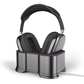 Smatree Headphone Stand for AirPods Max, Headset Holder with Auto-Sleep Mode, Aluminum Alloy Headphone Stand with Silicone Protective Pad, Solid Base, AirPods Max Stand(No Charging Function!!!)