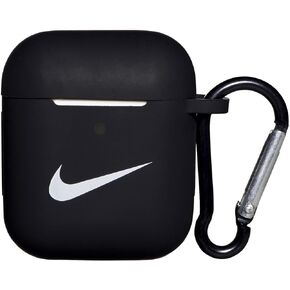 غطاء حافظة AirPods، ملحقات حافظة AirPod من السيليكون الواقية بالكامل متوافقة مع حافظة شحن AirPods 1&2 in Kuwait