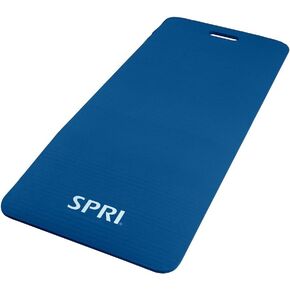 SPRI Exercise Mat for Fitness, Yoga, Pilates, Stretching & Floor Exercises (46"L x 20"W x 1/2-Inch Thick)