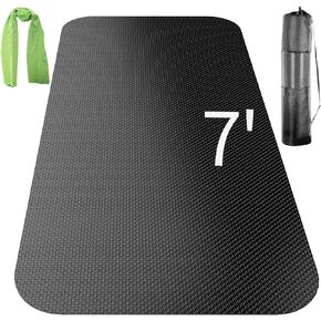 Large Exercise Mat,Exercise Equipment Mat,Treadmill Mat, Exercise Bike Mat, Workout Mats for Home Gym Mats Gym Flooring Rubber Workout Mat Fitness Mat Large Yoga Mat Cardio Mat for Weightlifting, Jump Rope, Non-slipping