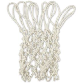 Basketball Net 1 Pack, Heavy Duty Outdoor Basketball Net Replacement with 12 Loops, for All-Weather 21inches (10 Ounce) Nets, Rim Not Included