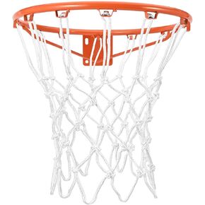 استبدال شبكة كرة السلة، شبكة كرة سلة سميكة شديدة التحمل تناسب إطارات 12 حلقة قياسية للاستخدام الداخلي والخارجي، شبكة سلة مضادة للسوط لجميع الأحوال الجوية in Kuwait
