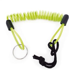 RADIKAL RKREM Disc Lock Reminder Cable, 120 cm, Anti-Theft Disc Reminder Cable, Universal Motorcycle Reminder Cable, Scooter, Bike, Yellow