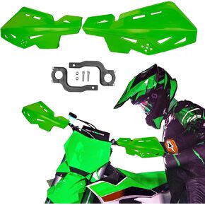 PRO CAKEN Universal 7/8" 22mm and 1 1/8" 28mm Handle Bar Hand Guards Nylon Bracket for Dirt Bike Motocross ATV for SX SXF EXC XCW-Black…