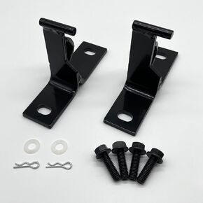 Region Offroad Rear Seat Mounting Brackets Fold and Tumble Compatible with Jeep Wrangler YJ 1987-1995 and CJ 1976-1986