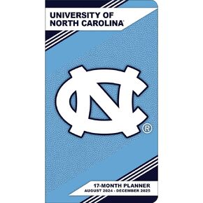 TURNER SPORTS UNC Tar Heels 2025 17-Month Pocket Planner - PF (25998890628)