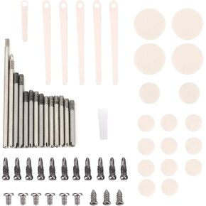 Clarinet Repair Parts Screws Metal Clarinet Reparing Maintenance Parts Screws Pads Tools Kit Clarinets Accessories, Screws, Clarinet Pads, Clarinet Spring,Clarinet Repair Clarine