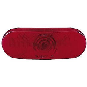 Peterson Manufacturing 421R Red 6.5-Inch Oval Stop Turn and Tail Light