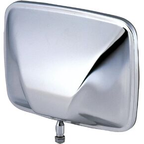 Fit System RH067 Driver/Passenger Side Replacement Universal Head Mirror, chrome
