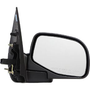 Dorman 955-046 Driver Side Power Door Mirror - Folding Compatible with Select Ford / Mercury Models, Black