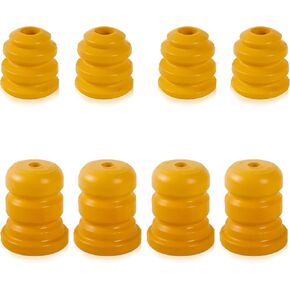 (4sets) Bump Stops 4 Control Arm Bumper Stopper 15153958 Or 905-208 And 4 Control Rear Axle Bumpers Replace 15039397 Compatible For Cadillac Chevy Gmc Bump Stops Anti-Crack Design Durable in Saudi Arabia