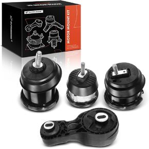 A-Premium 4pcs Engine Motor and Transmission Mount Kit Compatible with Chevrolet Traverse 2009-2017 & GMC Acadia 2009-2016 & Buick Enclave & Saturn Outlook 3.6L, Replace# A5458 A5549 A5548 A5444