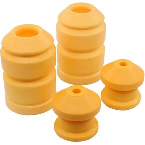 MOTOKU Front Rear Suspension Shock Bump Stops Kit for Hummer H3 H3T 2006 2007 2008 2009 2010 Control Arm Bumpers and Control Rear Axle Bumpers