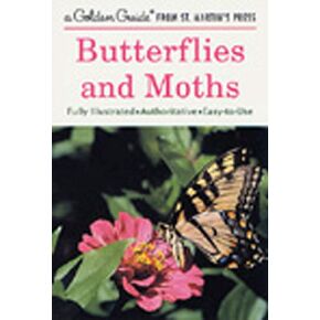 Golden Guide 160 Pages Paperback Field Guide to Butterflies and Moths Book (A Golden Guide from St. Martin's Press)