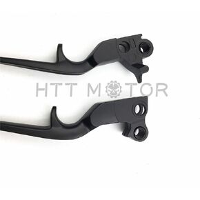 رافعة قابض الفرامل السوداء HTTMT MT241-021-BK متوافقة مع Harley Davidson 883 1200 Softail Street Bob