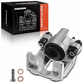 A-Premium Disc Brake Caliper Assembly Without Bracket Compatible with Select Ford, Jeep, Lincoln and Mercury Models - Explorer Sport Trac, Liberty, TJ, Wrangler, Aviator, Mountaineer - Rear Driver