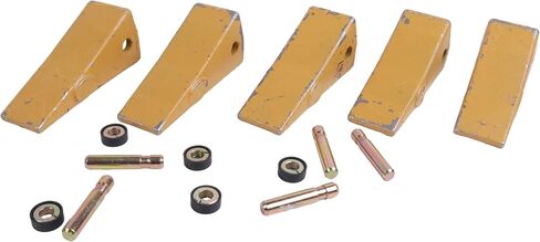 5PK 1U3202 Bucket Teeth with Pins and Retainers Compatible with Caterpillar CAT Style J200 General Purpose Dirt Excavator 1U-3202 in Saudi Arabia