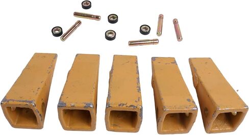 5PK 1U3202 Bucket Teeth with Pins and Retainers Compatible with Caterpillar CAT Style J200 General Purpose Dirt Excavator 1U-3202 in Saudi Arabia