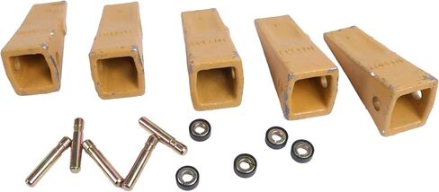 5PK 1U3202 Bucket Teeth with Pins and Retainers Compatible with Caterpillar CAT Style J200 General Purpose Dirt Excavator 1U-3202 in Saudi Arabia