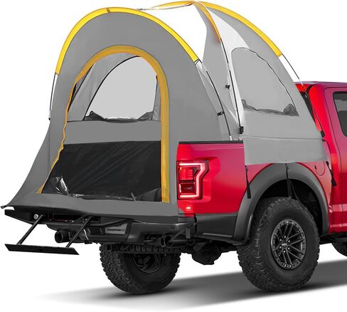 FLYCLE Truck Tent for 6.5-8 FT Truck Bed, Pickup Truck Bed Tent Double Layer Waterproof PU2000mm for Camping in Saudi Arabia
