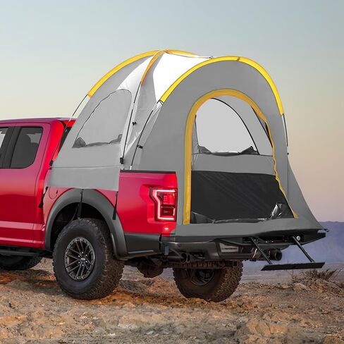 FLYCLE Truck Tent for 6.5-8 FT Truck Bed, Pickup Truck Bed Tent Double Layer Waterproof PU2000mm for Camping in Saudi Arabia