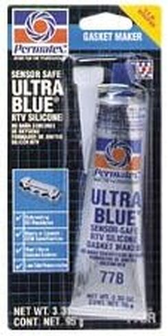 Permatex 81724 Ultra Blue Multipurpose RTV Silicone Gasket Maker - 3.35 oz Tube (77B) (1) in Saudi Arabia