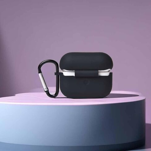 غطاء حماية AirPods Pro، غطاء حماية كامل من السيليكون لملحقات AirPods Pro متوافق مع حافظة شحن AirPods Pro-1 in Kuwait