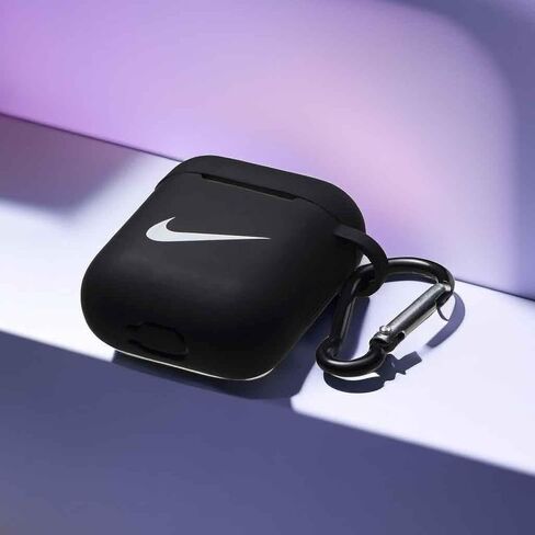 غطاء حافظة AirPods، ملحقات حافظة AirPod من السيليكون الواقية بالكامل متوافقة مع حافظة شحن AirPods 1&2 in Kuwait