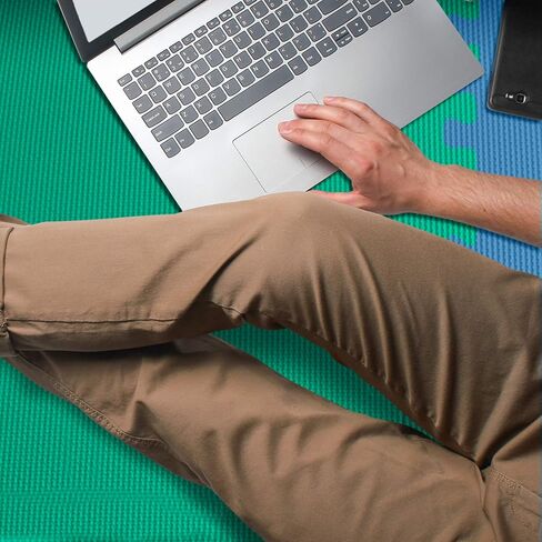 نحن نبيع سجادة أرضية للتمرين متعددة الأغراض بسمك 3/8 بوصة مع إسفنج EVA، بلاط متشابك، مضادة للتعب للمنزل أو صالة الألعاب الرياضية، 24 بوصة × 24 بوصة in Kuwait