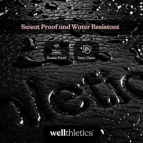 Wellthletics Spin Shield Pro Fitness Mat - Spin Bike Mat, Exercise Mat Compatible with Peloton Bike, Gym Equipment Mat, Exercise equipment mat to Protect Floors and Carpets in Saudi Arabia