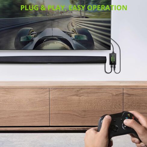 LINKFOR 3.5mm to SPDIF Converter Analog to Digital Audio Adapter for Enhanced Sound Toslink Optical Output 3.5mm to Optical with Optical Cable for TVs, Gaming Consoles, Computers, and projectors etc in Saudi Arabia