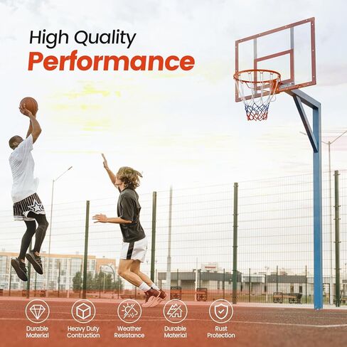 كرة السلة حافة الهدف 18 "الحائط الباب شنت كرة السلة حافة الهدف هوب صافي داخلي في الهواء الطلق مع جميع الأحوال الجوية صافي الحائط in Kuwait