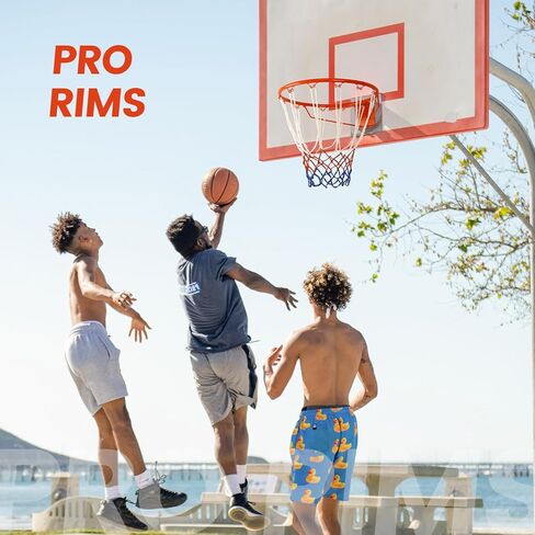 كرة السلة حافة الهدف 18 "الحائط الباب شنت كرة السلة حافة الهدف هوب صافي داخلي في الهواء الطلق مع جميع الأحوال الجوية صافي الحائط in Kuwait