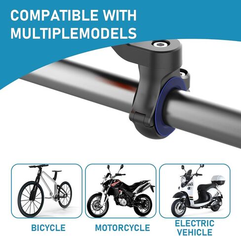 Crynod 1 PC Car 360° Rotating Navigation Bracket, Silicone Gasket Double Chassis Suspended Mobile Phone Shock-Absorbing Base, Universal Fixed Accessories, for Cars, Motorcycles (Blue & Black) in Saudi Arabia